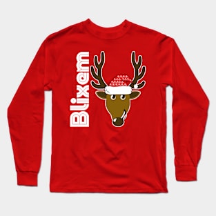 Blixem, Family Christmas Santa Anime 8+ Reindeer Tshirts Long Sleeve T-Shirt